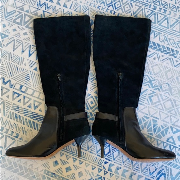 Coach Black Suede Fara Boots - Picture 5 of 7